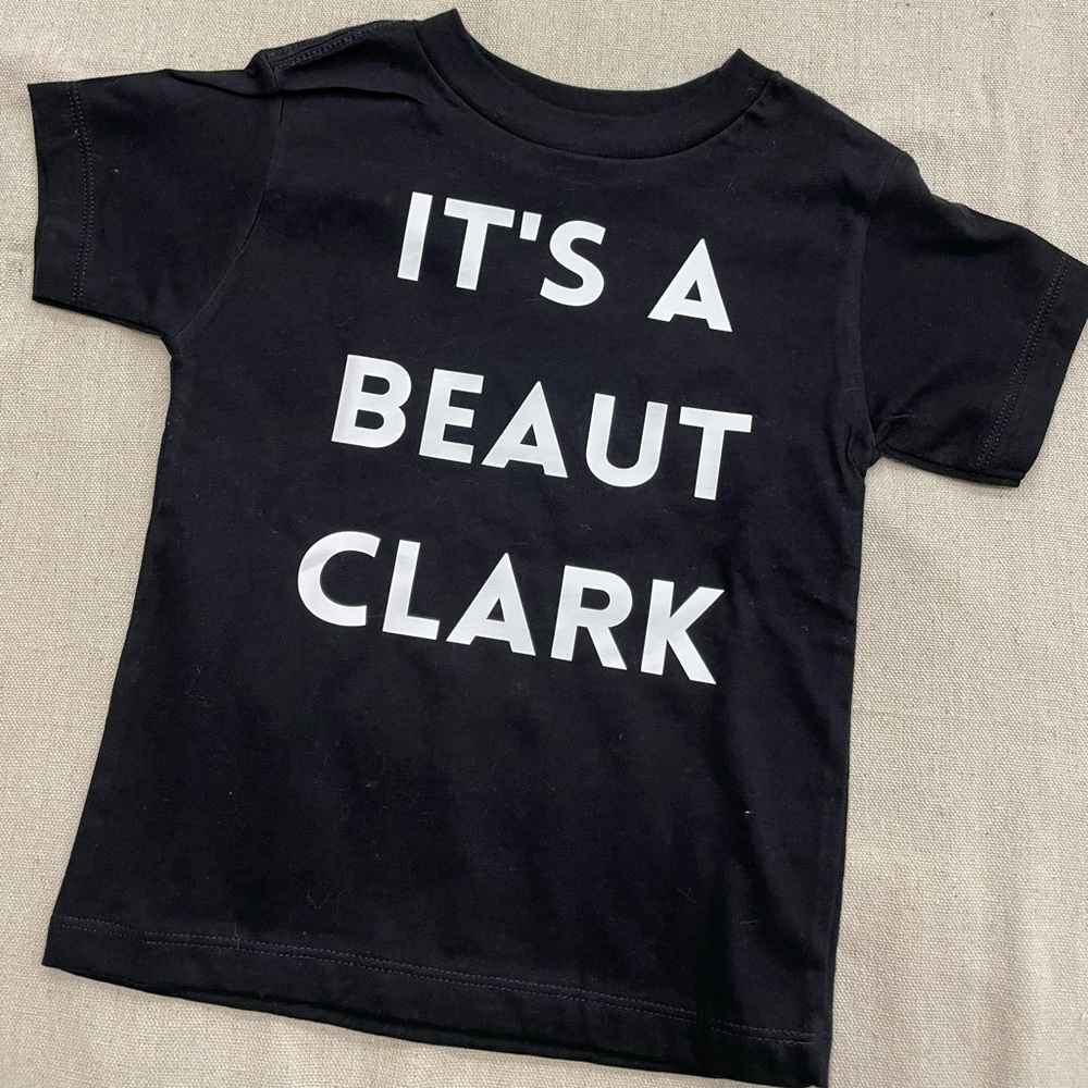 Toddler “It’s a Beaut Clark” Crewneck T-shirt